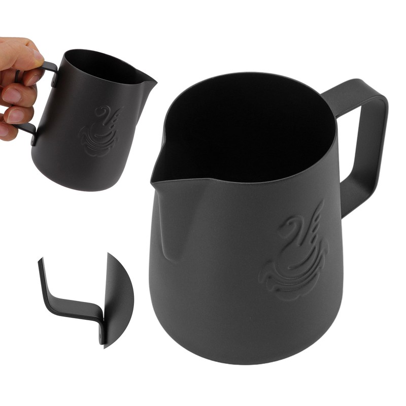 Milk Frothing Pitcher Multipurpose 304 Stainless Steel Coffee Steaming Pitcher