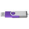 USB Flash Drive Candy Purple Rotatable Portable Storage Memory Stick
