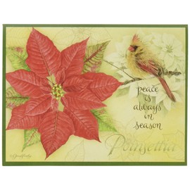 Lang 5.25 x 4 Inches Perfect Peace In Season Boxed Holiday Card, 12 Cards and Envelopes (1004698)