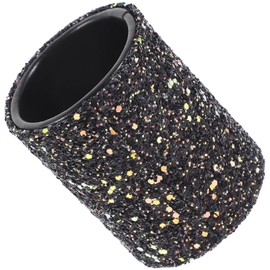 OATIPHO Portable Glitter Makeup Brush Case Small Storage Holder for Brushes Eyeliners Compact Decorative Organizer for Vanity Dresser for Women