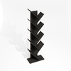 Furinno Tree Bookshelf 9-Tier Floor Standing Tree Bookcase, Black Espresso