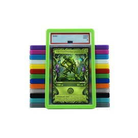 ProGuard Cards PSA Slab Guard Bumper for Standard PSA Graded Cards | Strong TPU, Exact Fit, Snap Tight Protection | Shock Absorption | Matte Finish PSA Slab Guard Protector (Lime Green)