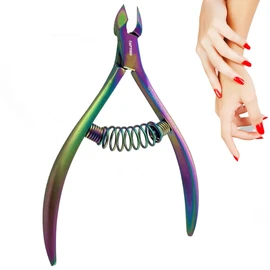 AFTREN Professional Cuticle Nipper 3/4 Jaw Extremely Sharp Cuticle Nippers Spring Scissors Stainless Steel Nail Clippers Pedicure Nail Tool Multi-Purpose Pliers