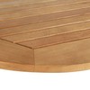 Safavieh PAT7045A Outdoor Collection Owens Natural teak wood Balcony Hanging