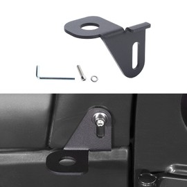 Jimen Compatible with 2007-2022 Jeep Wrangler JK JL, CB Radio Antenna Mount Bracket, Driver Side