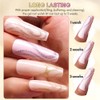Makartt Gel Nail Polish Set 8ml 2 Colors Reflective Glitter