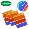 PHOGARY 3 Pack Rainbow Theme Tablecovers for Party Decoration, Disposable