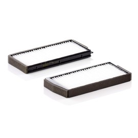 Original MANN-FILTER Interior Filter CU 24 000-2 – Cabin air filter set (set of 2) – For passenger cars