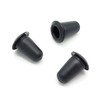 VVO Fasteners- Black Plastic Exterior Windscreen/A-Pillar Trim Clips for Land