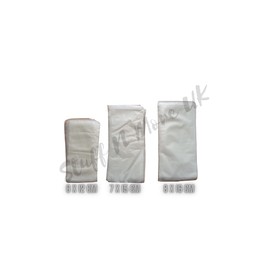 PVA Bags Carp Tackle Coarse Fishing Quick Dissolving Various Sizes 50 pack (80mm x 160mm)