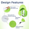 EZZNTIAL Corgi Convertible Travel Pillow - Stuffable Neck Support &