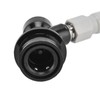 Beer Dispenser Plastic Black Portable Beer Tap Faucet for Outdoor