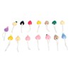 15pcs Small Christmas Knit Hats Exquisite Innovative Cute Stylish Small