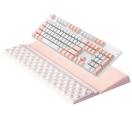 Ospelelf Ergonomic Keyboard Wrist Rest Pad Comfortable Keyboard Stand Riser Holder Pad for Office Gaming