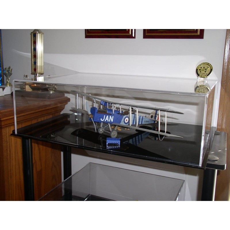 Better Display Cases Clear Acrylic Model Plane 20" x 14"