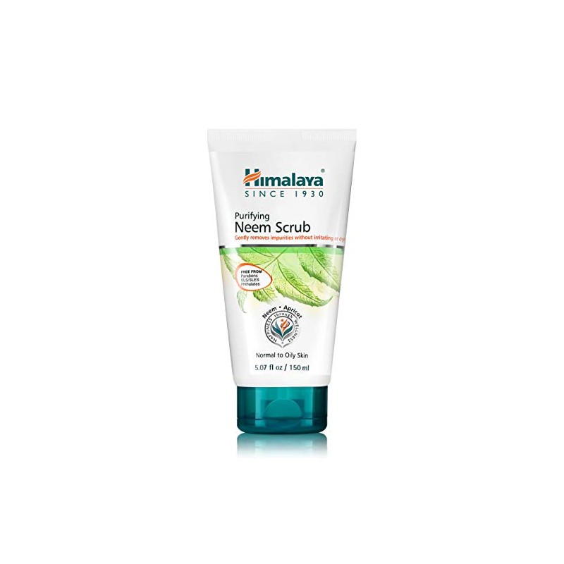 Himalaya Purifying Neem Scrub with Turmeric and Apricot for Normal