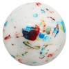3 INCH LARGE Psychedelic Jawbreaker Candy BIG White Speckled Jawbreaker