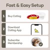 Catlog Health Tracker for Cats - Smart Cat Collar with