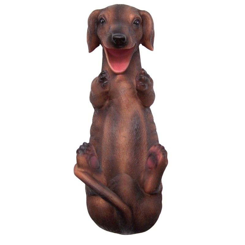 Dachshund Dog Wine Bottle Holder, Unique Home Bar Decor, Canine