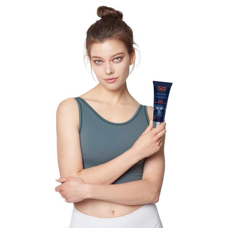 No Hair Crew Body Hair Removal Cream for Arms/Legs, 200ml,