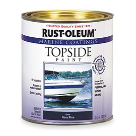 Topside Paint, Navy Blue, Alkyd