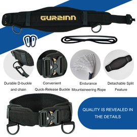 Weight Lifting Belt Gym Fitness with Quick Locking, Dip Belt with rope, Weighted Pull Up Belt for Gym Fitness Powerlifting Squat