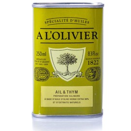 A L'Olivier - Olive Oil with Garlic & Thyme 250 ml
