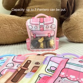 YOKIOU 30PCS Small Party Favor Bags for Baby Shower Birthday Party Cute Kids Party Decorations Candy Gift Bags Self Sealing Bags with Handle