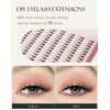 Onlyall Lower Eyelash Cluster Extensions – J Curl Individual Bottom