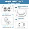 Anti Snoring Devices(8 Pack), Silicone Magnetic Stop Snoring Solution, Comfortable