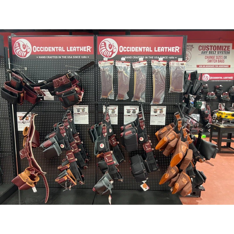 Occidental Leather B5135 STRONGHOLD COMFORT BELT SYSTEM - BLACK USA