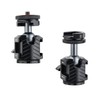 POWRIG Multi Cold Shoe Mount Mini Camera Ball Head