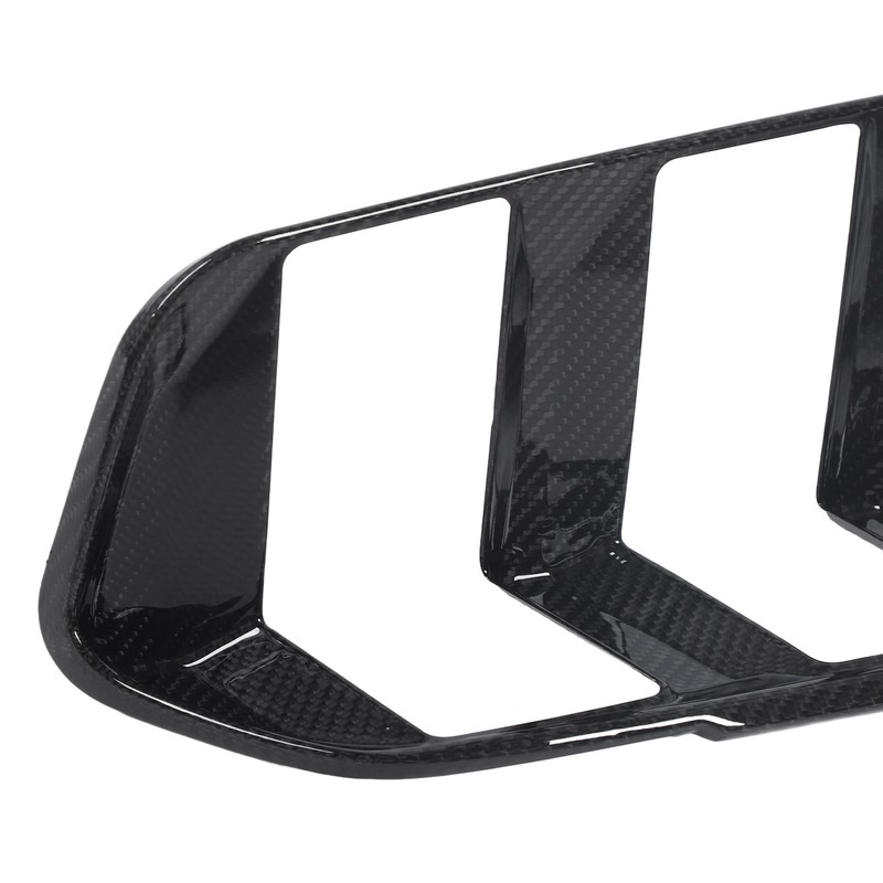 1 Pair Taillight Frame Dry Carbon Fiber Glossy Rear Light