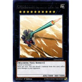 Yu-Gi-Oh! - Superdreadnought Rail Cannon Gustav Max - LED4-EN039 - Legendary Duelists: Sisters of The Rose - 1st Edition - Rare