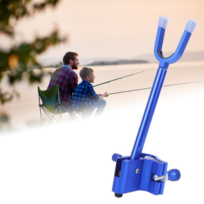 Fishing Rods Holder Aluminum Alloy AntiSlip Hand Rod Holder Fishing