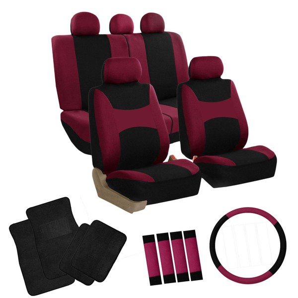 FH Group Car Seat Covers Airbag Full Set Car Accessories