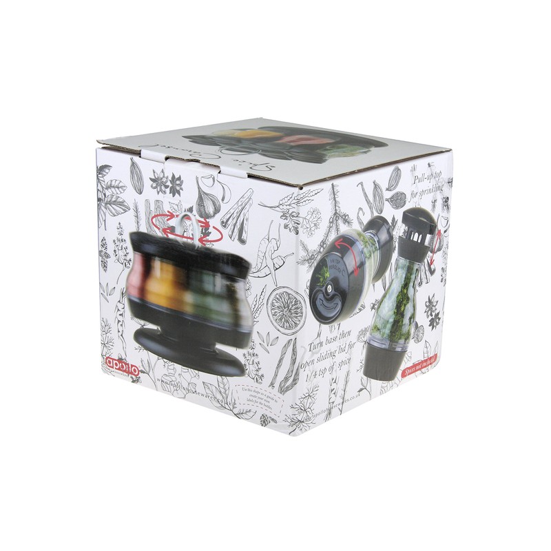 Apollo 8-Jar Empty Spice Roundabout
