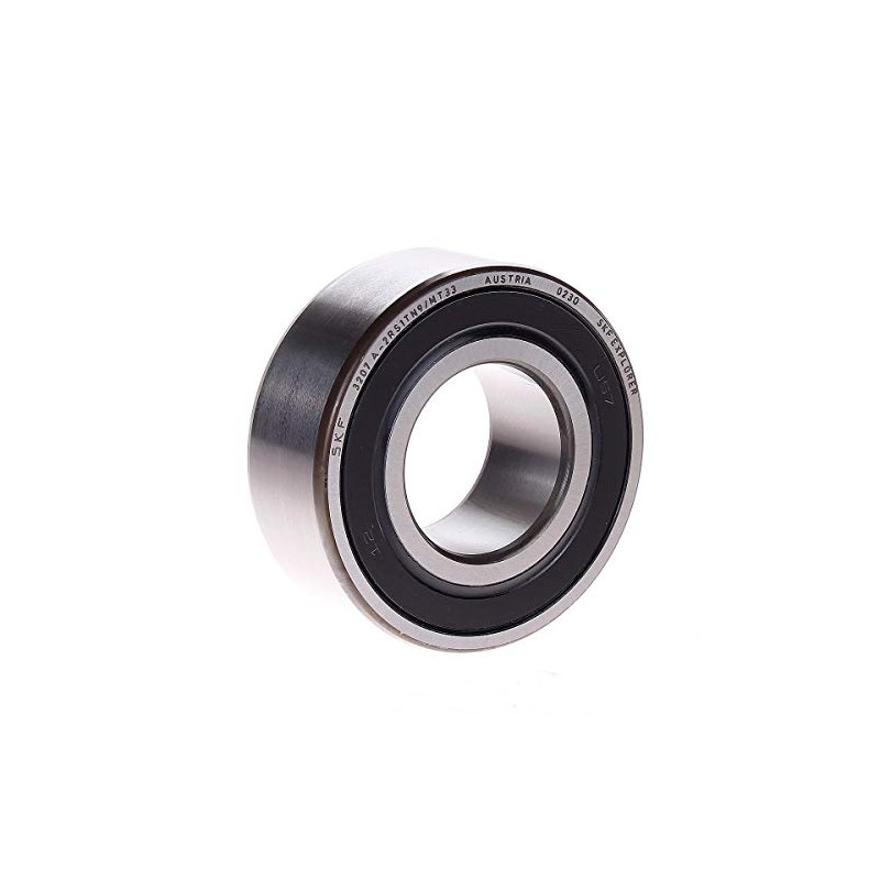 SKF 3207 A-2RS1TN9/MT33 Angular Contact Radial Ball Bearing, steel