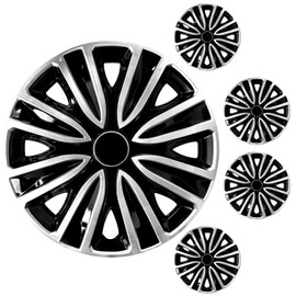 14 inch Rim Covers for Iron Rim Wheel Cover Wheel Cover Set of 4 Plastic Hub Covers Wheel Replacement Hubcap Accessories for Car (Sword, 14 inch)