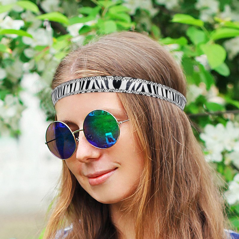 Hat Bands Adjustable Unisex Hat Accessories - 5 Pack Sparkling