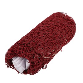 Badminton Net, Portable Durable Adjustable Foldable Training Badminton Mesh Net for Outdoor Sports Entertainment Training and Match(Red)