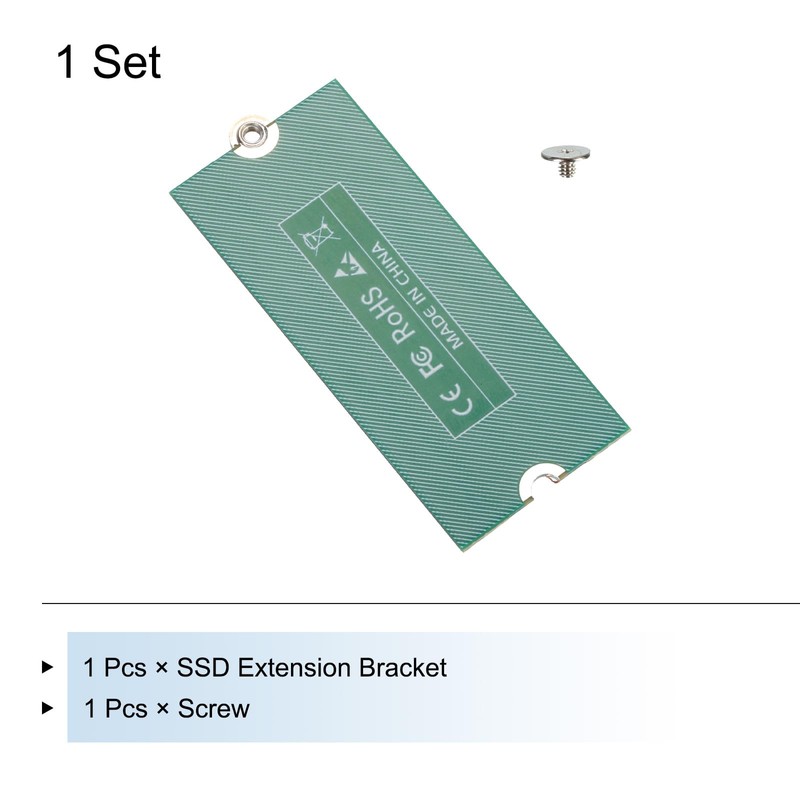 sourcing map M2+ M.2 NGFF/NVME Length Extension Adapter 2230-2280 SSD