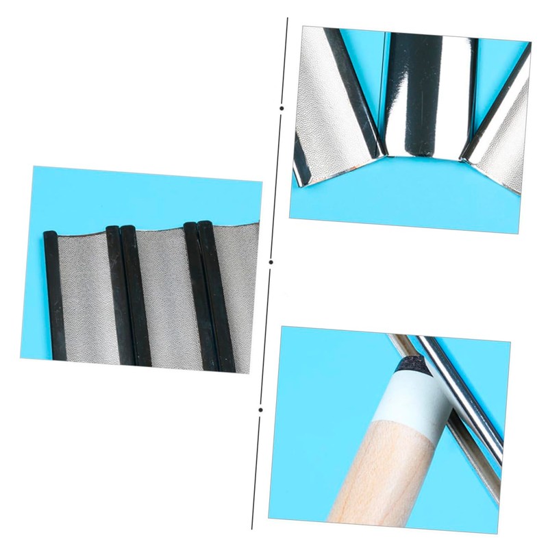 WHAMVOX Billiard Cue Tip Shaper Tool Metal File for Repairing