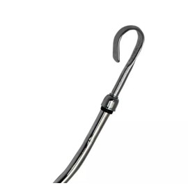 Hot Rod Parts Supply SBC Chrome Steel Engine Oil Dipstick 283 327 350 383 400 Tube Dip Stick SB Chevy