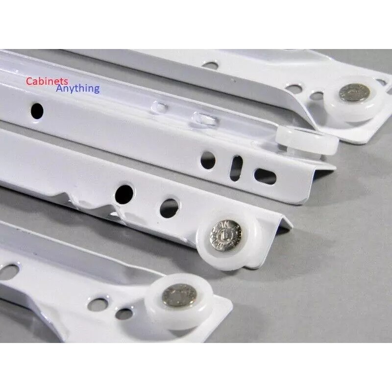 Knape & Vogt KV 1805 3/4 Extension White Epoxy Drawer