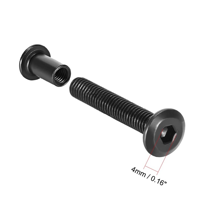 sourcing map Screw Column 5/16 Inch (8 mm) Inner M6