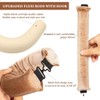 Pack of 3 Overnight Curlers with Hooks, Overnight Blowout Curling