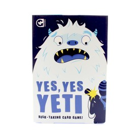 Ginger Fox - Yes, Yes Yeti Card Game, Risk-Taking Family Card Games, Hilarious Strategy Games, Card Games for 2 Players & More, Strategy Card Games for Adults, Teens, & Kids Ages 8+, 88 Cards