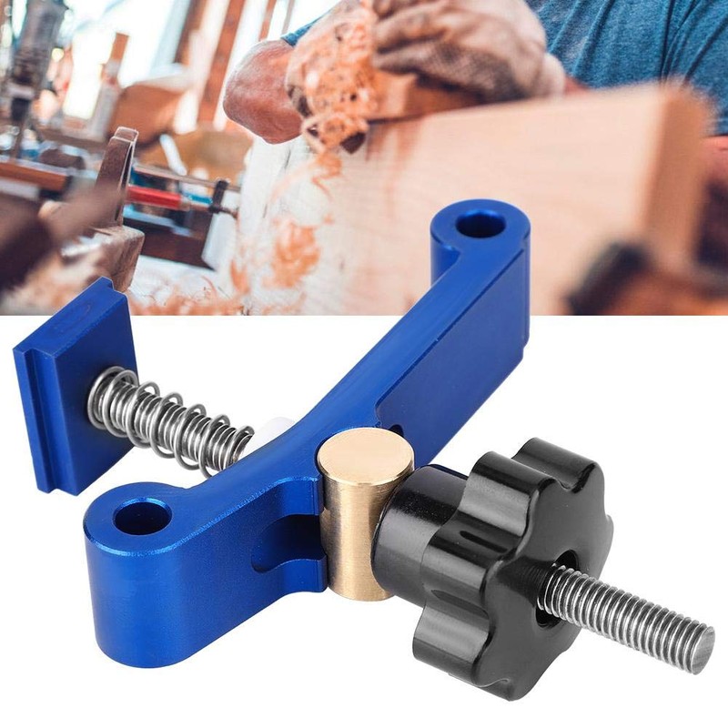 T-Track Metal Clamps, Multi-Purpose Aluminum Alloy T-Slot Clamp Woodworking Tool