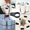 2 Pcs Foldable Coffee Carrier Drink Holder: Foldable 6-Cup Holder